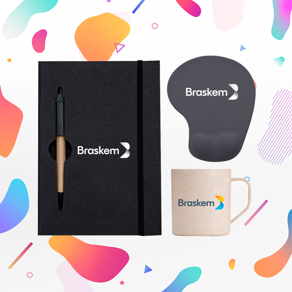 Kit Home Office Básico Personalizado