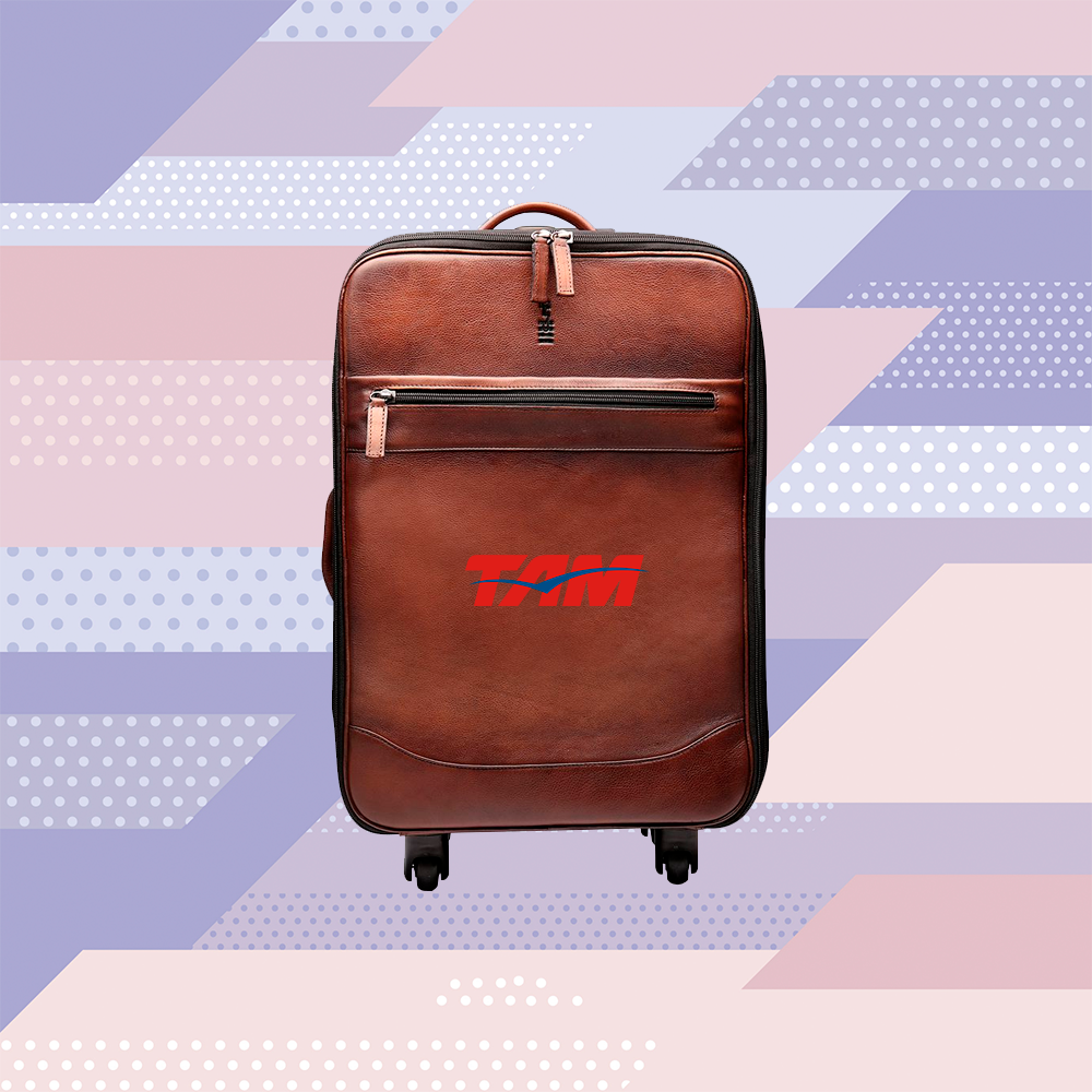 Mala de Viagem em Couro
