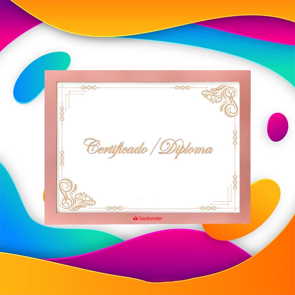 Moldura para Diplomas Personalizada