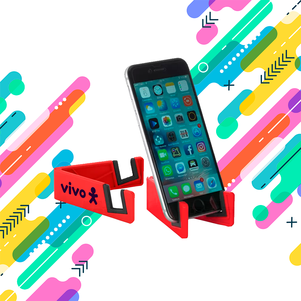 Porta Celular Colorido Personalizado