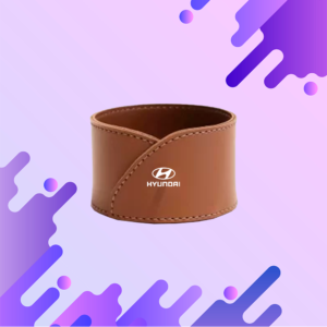 Porta Clips em Couro