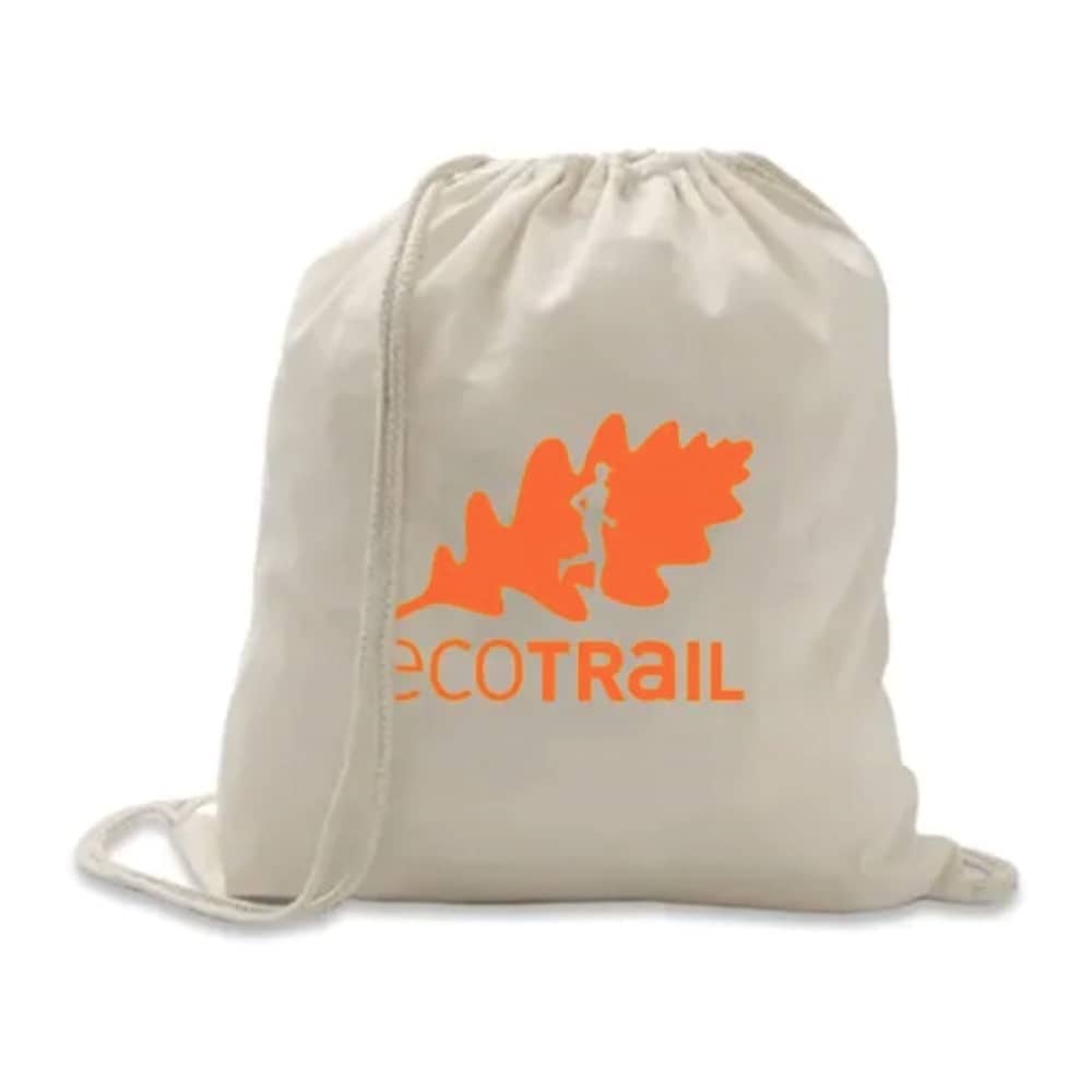 Mochila Saco Algodão Cru Personalizado