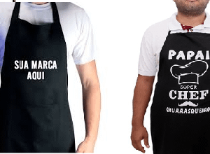 Avental personalizado masculino