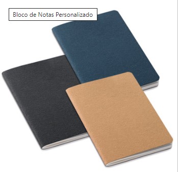 Bloco de Notas Personalizado Empresa