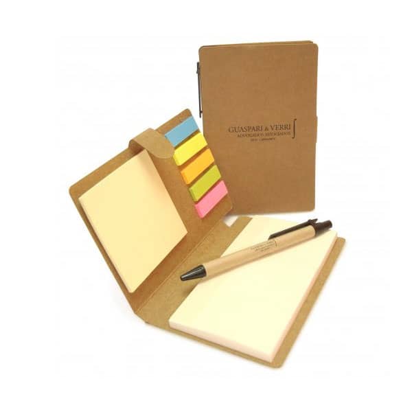 Bloco Notas Kraft Post It