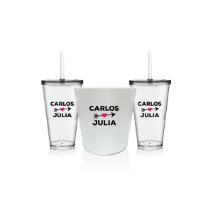 Balde de gelo personalizado namorados