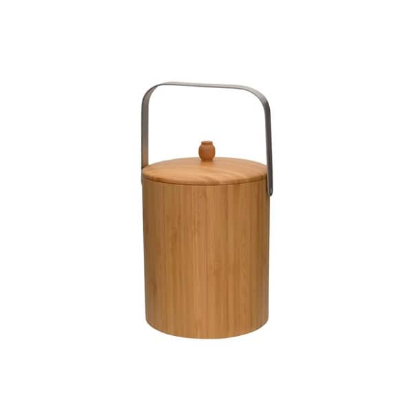 Balde para Gelo em Bambu