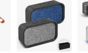 Caixa de Som com Microfone Personalizada
