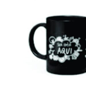 Caneca Preta Personalizada