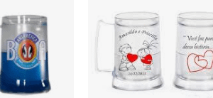 Caneca com Gel Congelante Personalizada