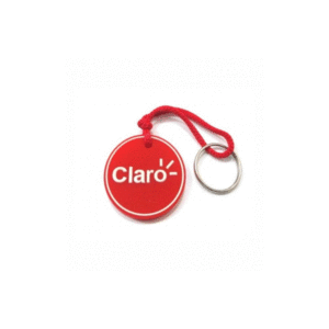 Chaveiro Emborrachado com Cordão