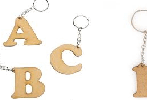 Chaveiro de Letras EVA