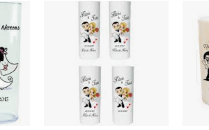 Copos Personalizados para Casamento