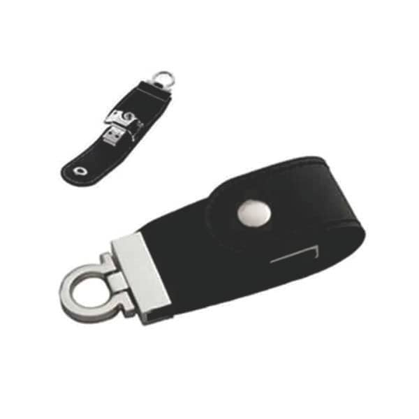 Pen Drive de Couro Personalizado