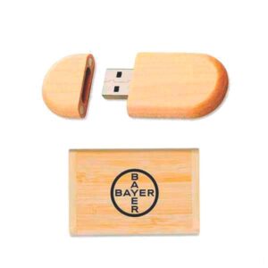 Pen Drive Ecológico em Bambu