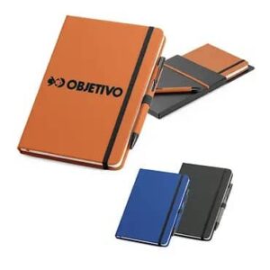 Kit Caderno e Caneta Personalizado Brinde