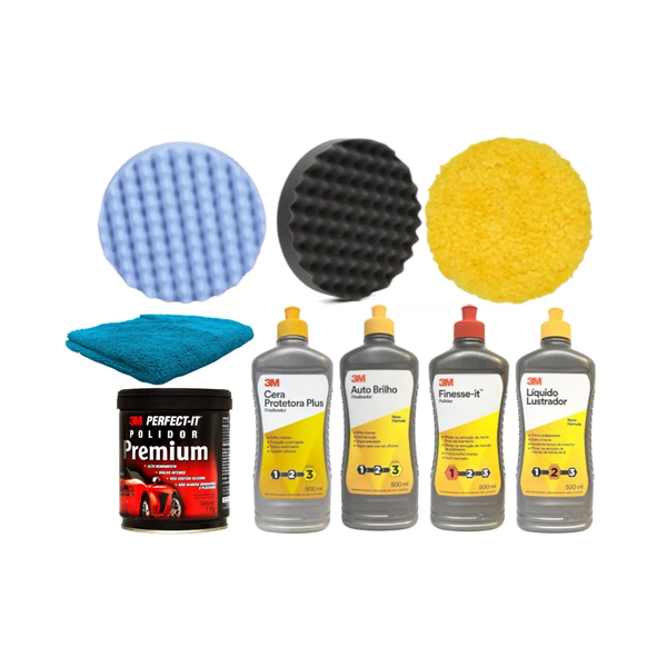 Kit Polimento Automotiva