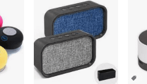 Mini Caixa de Som para Brindes
