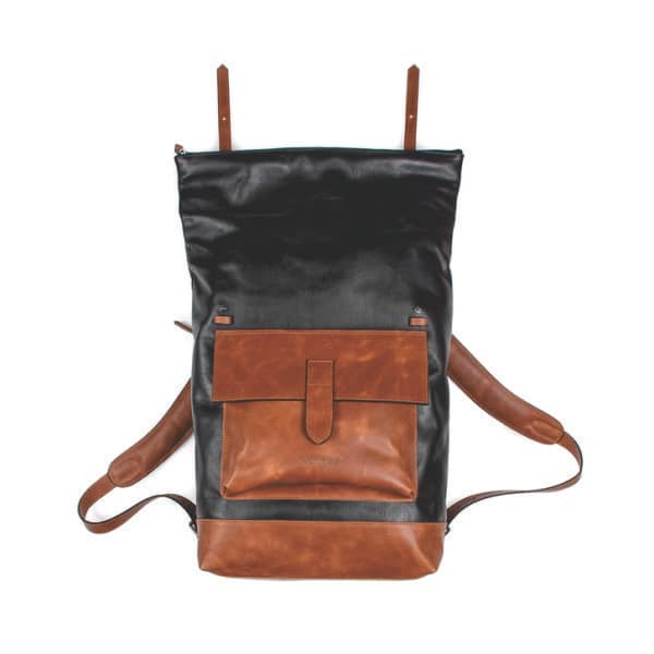 Mochila Camping Couro