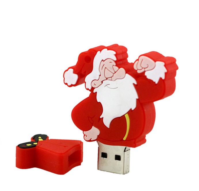 Pen Drive Promocional Boneco Natal