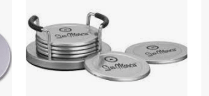 Porta Copos de Inox Personalizado