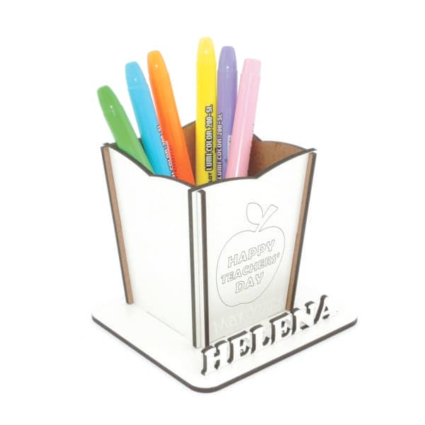 Porta Lápis Personalizado MDF