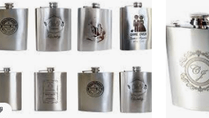 Porta Whisky de Bolso Personalizado