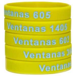 Pulseira de silicone com glitter