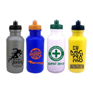 Squeeze Plástico Colorido Personalizado