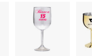 Taça Plastica Personalizada