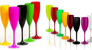 Taças De Champanhe De Acrílico