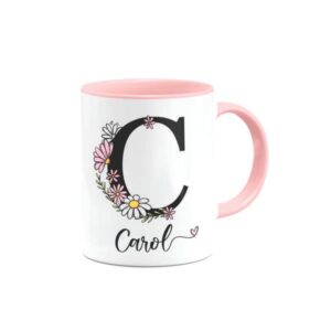 Canecas personalizadas com nome de pessoas