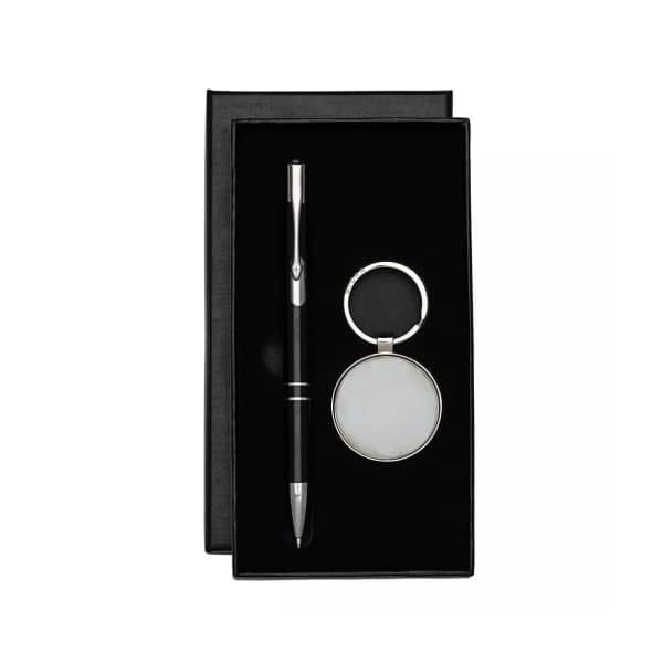 Kit Caneta e Chaveiro