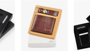 Kit Carteira Caneta Chaveiro