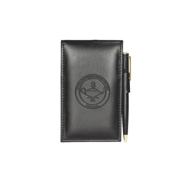 Porta Bloco de Bolso Couro