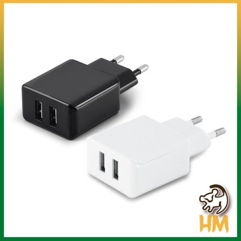 Carregador USB com Duas Saídas