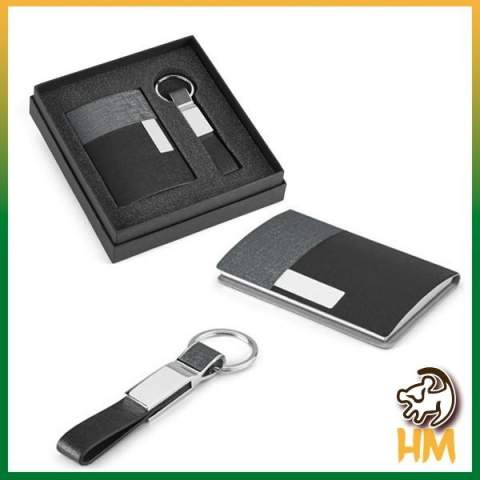 Kit de Porta Cartões e Chaveiro