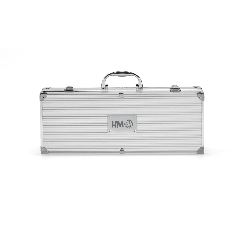 Kit Churrasco em Inox Personalizado